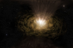 一个黑洞还是两个黑洞？尘埃云可解释活跃星系核令人困惑的特征
