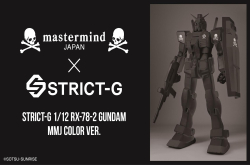 STRICT-GxmastermindJAPAN限量1:12RX-78立像将透过PREMIUMBANDAI在台开卖