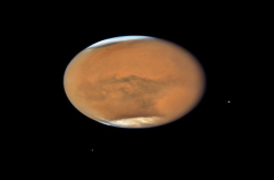 今日火星大冲 哈勃提前拍摄了一张惊人火星照