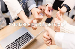 SBI支持BCH仅仅是因为BTC贵吗？