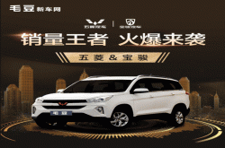 毛豆新车网与五菱宝骏战略合作用户最低5600元可开走神车