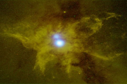 黑洞和恒星风形成巨大蝴蝶 关闭星系中的恒星形成