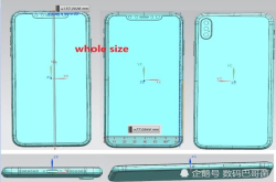 6.5英寸新iPhone设计图曝光：或配三摄相机可拍摄3D图像