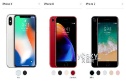 iPhoneXS今晚发布 最受欢迎的还是iPhone7 iPhoneX第四