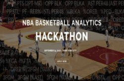 NBA举办第一场资料分析黑客松竞赛，将在9月24日于纽约登场