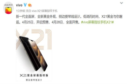 惊喜 vivoX21黑金屏幕指纹版发布：4月28日正式开售