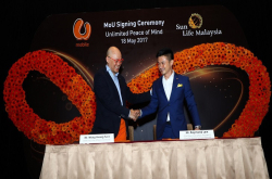 UMobile与SunLife保险公司正式签下MoU：首家提供人寿保险的Telco，每月超低保险费而且可透过App购买！