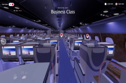 阿联酋航空推出VR体验让用户在飞机上闲逛