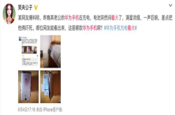 网友爆料华为手机在充电时起火：一声巨响 差点吓死