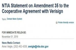 川普政府与Verisign续约，.com网址要涨价了