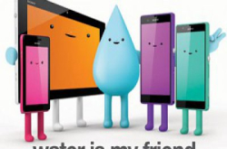 Sony Xperia 夏日优惠免费下载 Line Sticker 买机送 Water buddy 精品