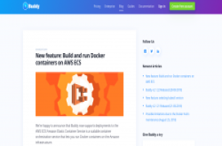 持续整合工具Buddy开始支援AWS ECS容器服务，搞定Docker容器建置与执行