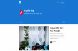 Google爱用的前端框架Angular推出5.1，设计Material Design风格网页更容易，连GA都在用