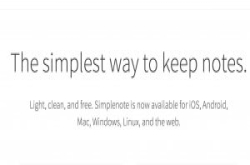 Automattic开源文字编辑器Simplenote