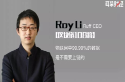 RUFFRoyLi：物联网中99.99％的数据是不需要上链的