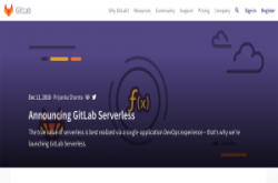 GitLab整合Knative，无服务器服务GitLab Serverless即将登场