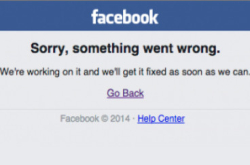 Facebook又死机！？停顿逾句钟