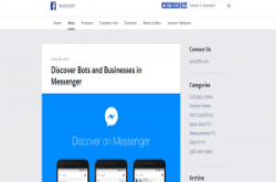 脸书智慧搜寻终于可以搜寻Chatbot，企业Bot更容易被10亿人看见