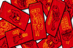 2018讨喜小姐限量红包袋，新版六款祝你六六大顺