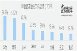 00后最爱手机品牌：OPPO沦为第四 苹果第二 第一当之无愧