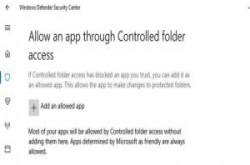 对抗加密勒索软件，Windows10秋季升级新增目录白名单控管机制