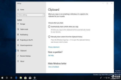 Windows10Redstone5设置中曝光云剪贴板