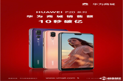 10秒破亿 华为P20系列锐不可当
