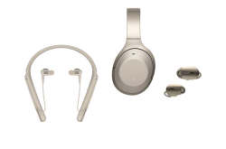 IFA2017：Sony1000X系列无线主动降噪耳机三重奏，推出耳罩、入耳与真无线三款式