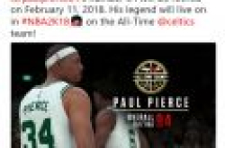 《NBA 2K18》经典球队新增08凯尔特人队 9月19日发售
