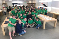 AppleStore员工将穿着绿色衬衫庆祝世界地球日