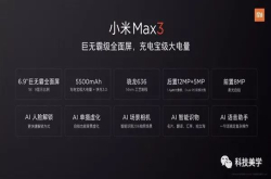 小米Max3官方爆料 股价上升雷军很高兴