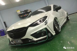 竞技风格 Mazda3切割系爆龟宽体套件