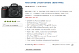 NikonD750在美国电商下架预计2月初重新开售