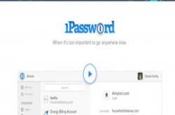 1Password推出个人用密码代管服务，月费2.99美元
