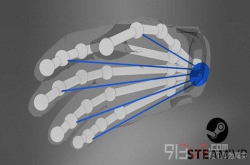 Valve公布SteamVR骨骼输入输入系统实现逼真手部动作