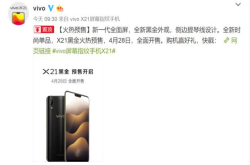 心动 vivoX21黑金版正式开启预约 价格3298元起