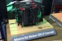 酷冷至尊展示概念散热器：全封闭热管、飞碟造型