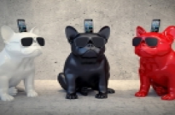 狗骨头就是遥控器 萌化你的AeroBull创意狗狗蓝牙音响
