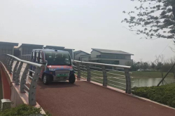 驭势低速无人车在嘉善产业新城开启首秀 全程实行无人驾驶