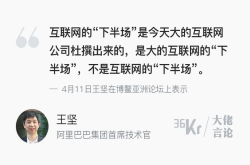 王坚：不存在互联网的下半场