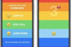 iPhoneX新玩法用眉毛来控制游戏