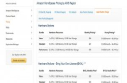 Amazon云端虚拟桌面服务WorkSpaces新增以时计价，亚太区每小时不到10元