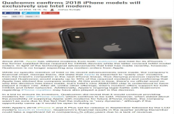 简直是噩耗 新iPhone预计全线上Intel基带 网友：信号要完球了