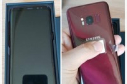 SamsungS8新配色枫叶红真机亮相高贵又风雅