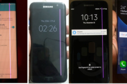 GalaxyS7edge出现死线