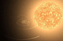 人类发现到的最大的恒星：体积是地球的2亿亿倍 是太阳的45亿倍
