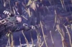 《MonsterHunter世界》超酷动作镜头挂钩飞檐走壁帅炸！