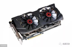 空白GeForceGTX1180卡的图片显示连接器和内存槽