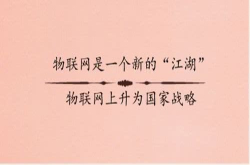物联网是一个新的江湖