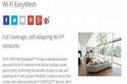 Wi-Fi EasyMesh无线网状网络认证开跑了!